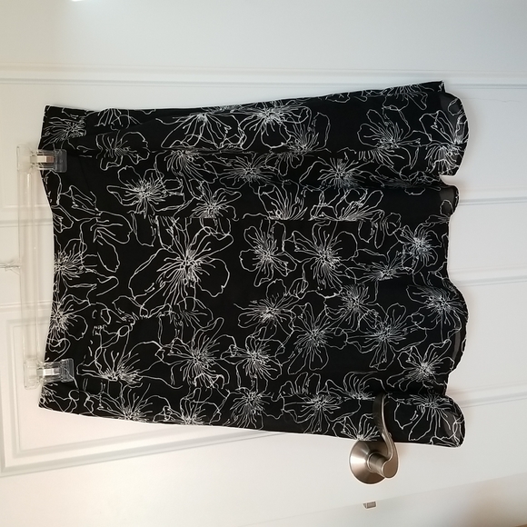 Worthington Black and White Skirt - Picture 1 of 4